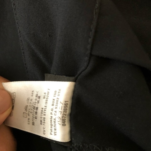 Patagonia Black Straight Pants 12 - Picture 7 of 11